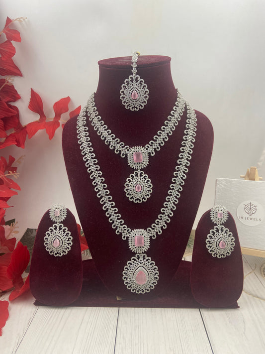 Ad semi bridal jewellery set Sb247