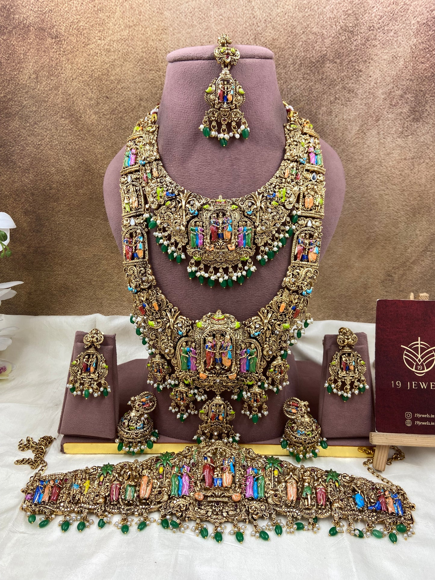 Srinivasa kalyanam semi bridal jewellery Sb746