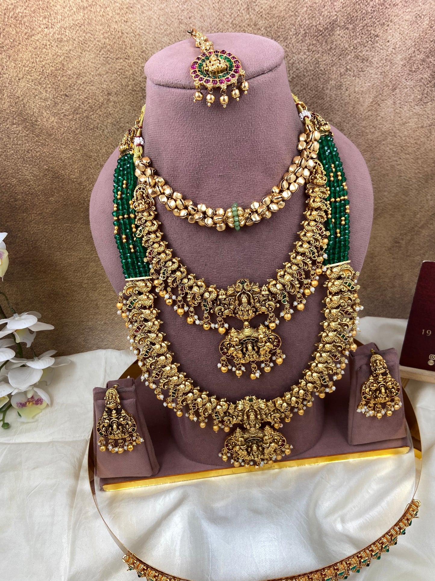 Semi bridal jewellery Sb757-D15-A7