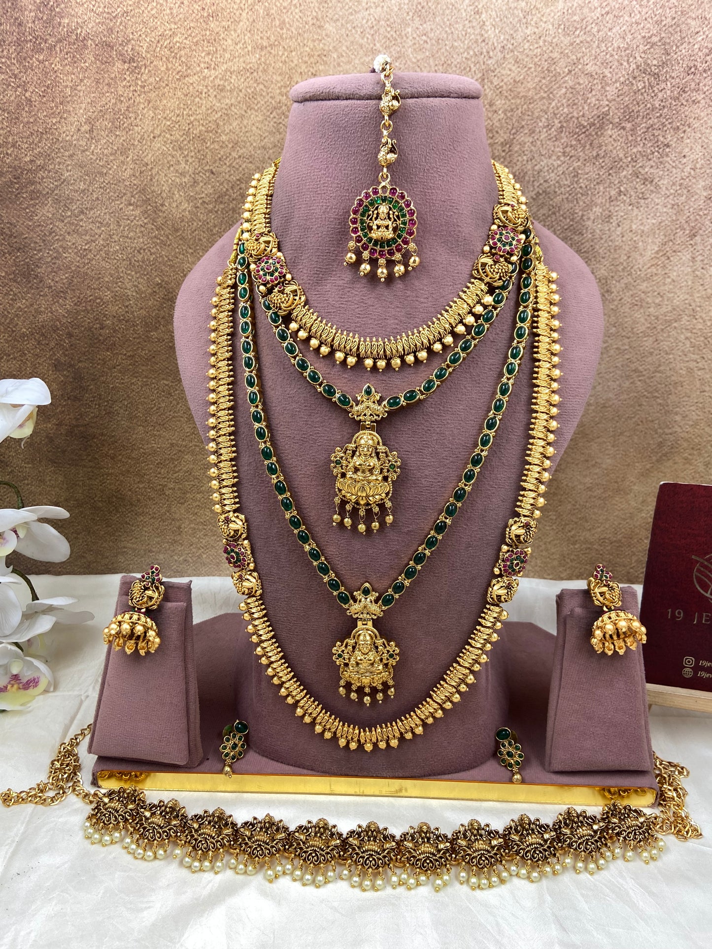 Semi bridal jewellery Sb764-D25