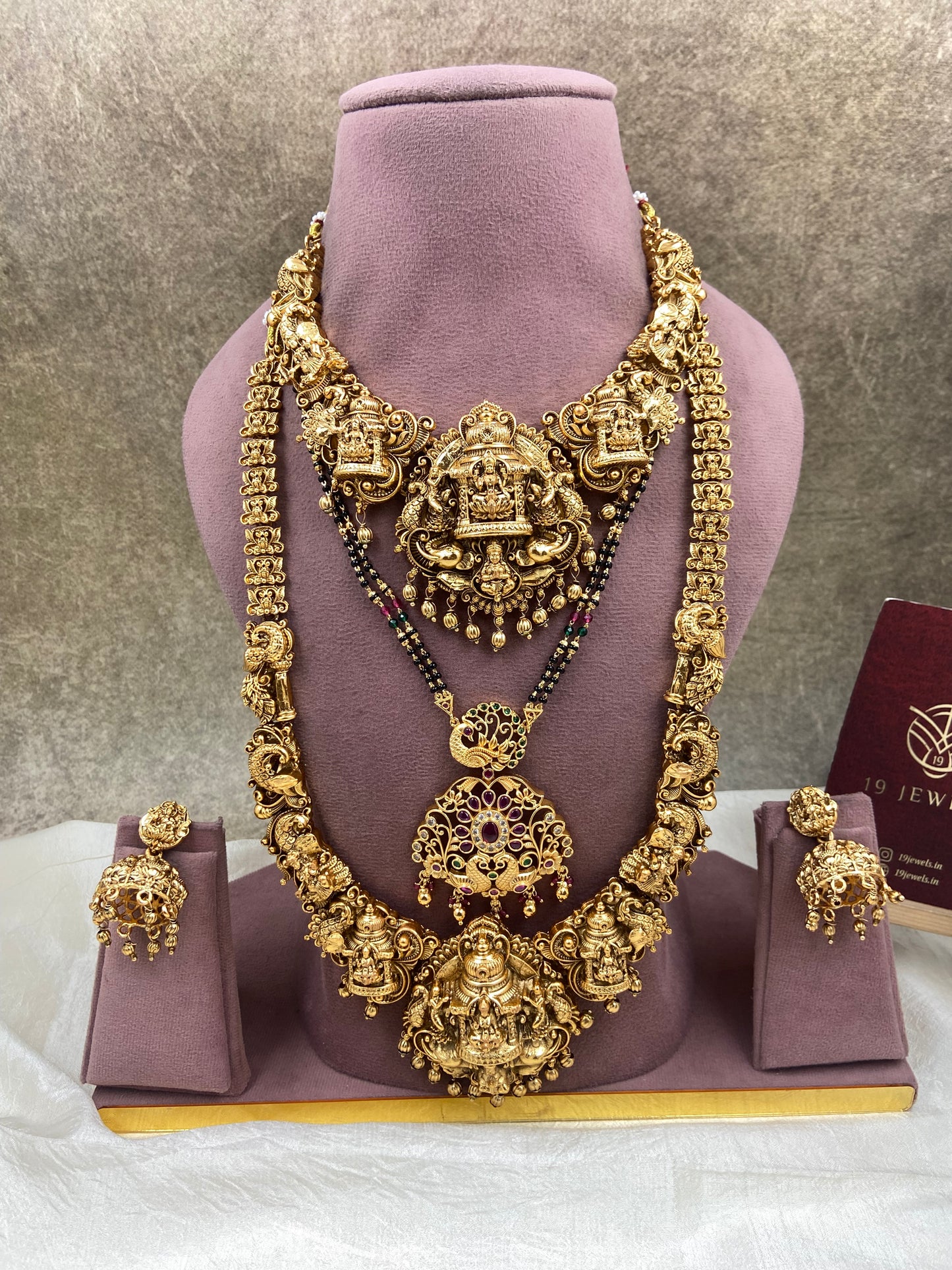 Nakshi combo necklace haram Sb669-B15-G8