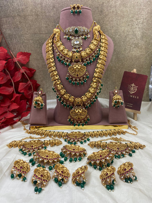 Non idol full bridal jewellery Br191