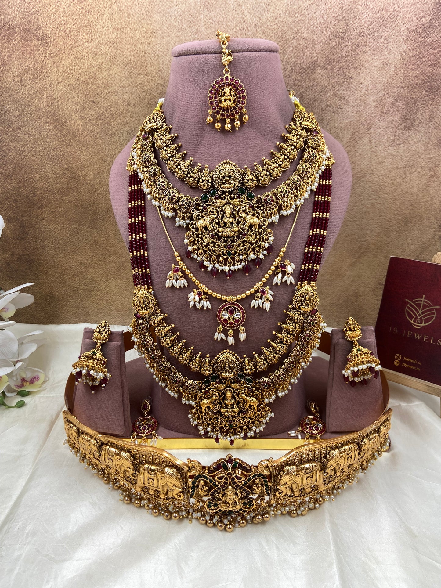 Semi bridal jewellery Sb771-D9-A2