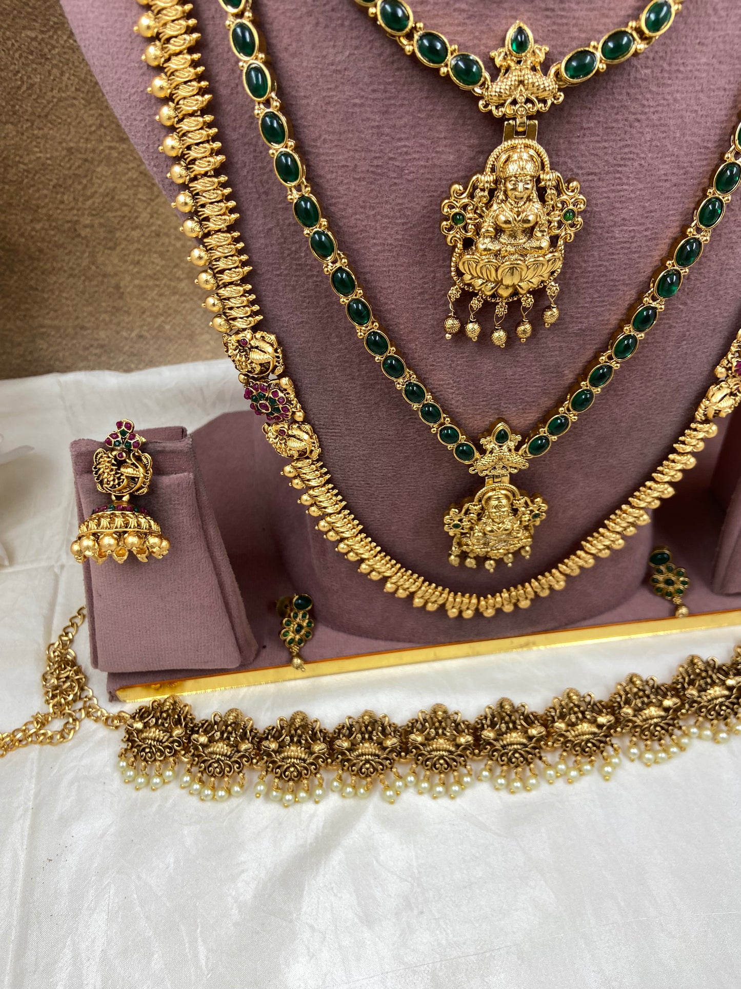 Semi bridal jewellery Sb764-D25