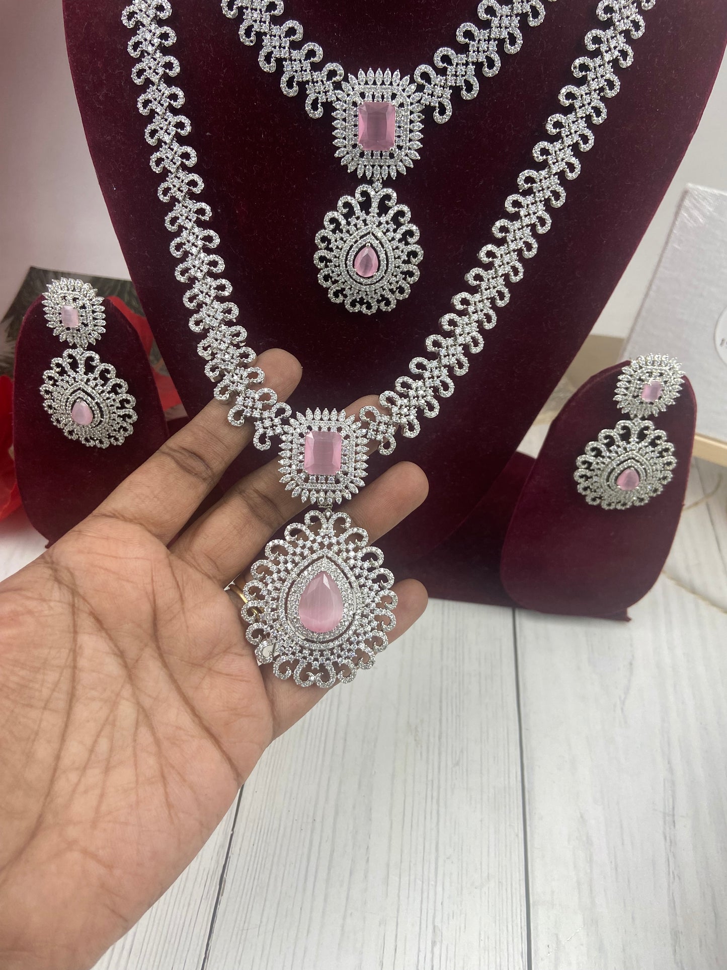 Ad semi bridal jewellery set Sb247