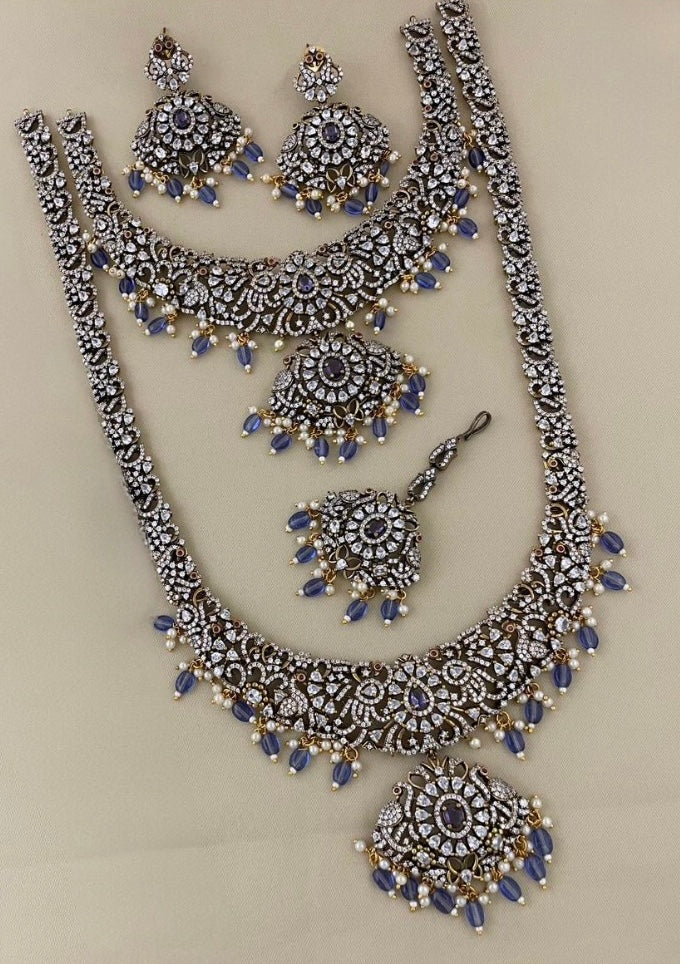Premium Victoria bridal combo jewellery Sb500