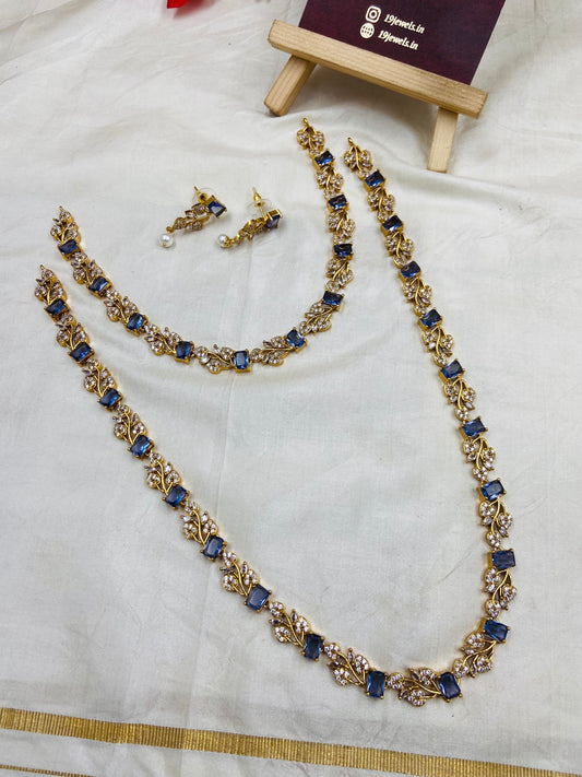 Cz haram necklace combo set N966