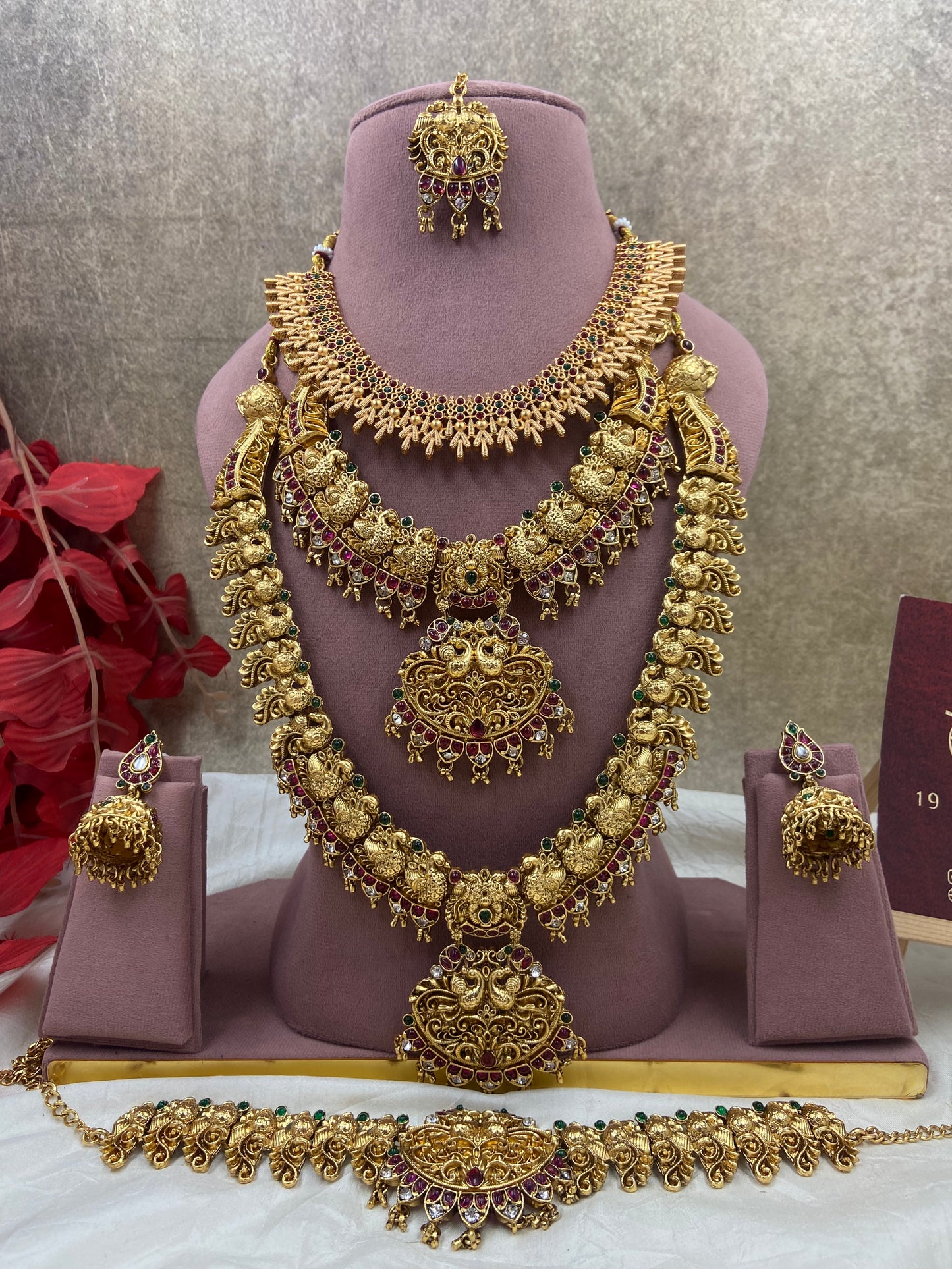 Non idol semi bridal jewellery Sb494