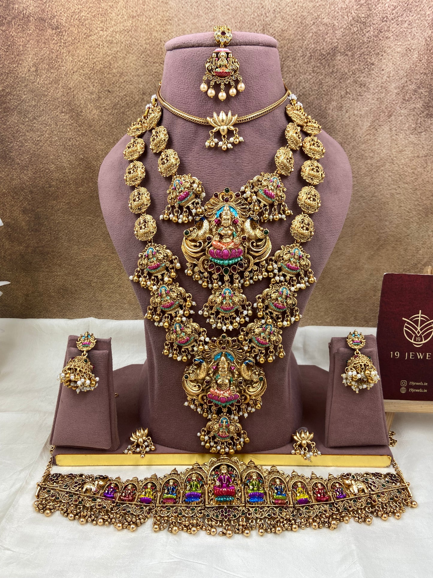 Semi bridal jewellery Sb741-D23-B17