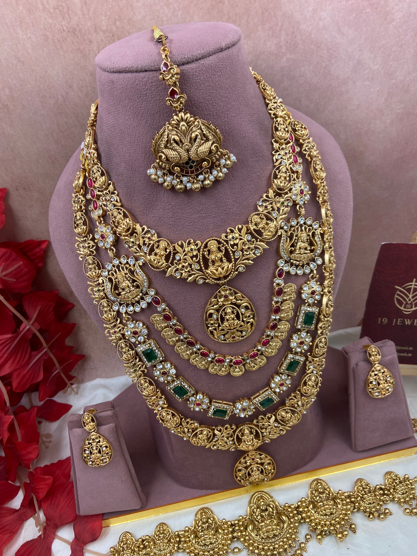 Semi bridal jewellery Sb585