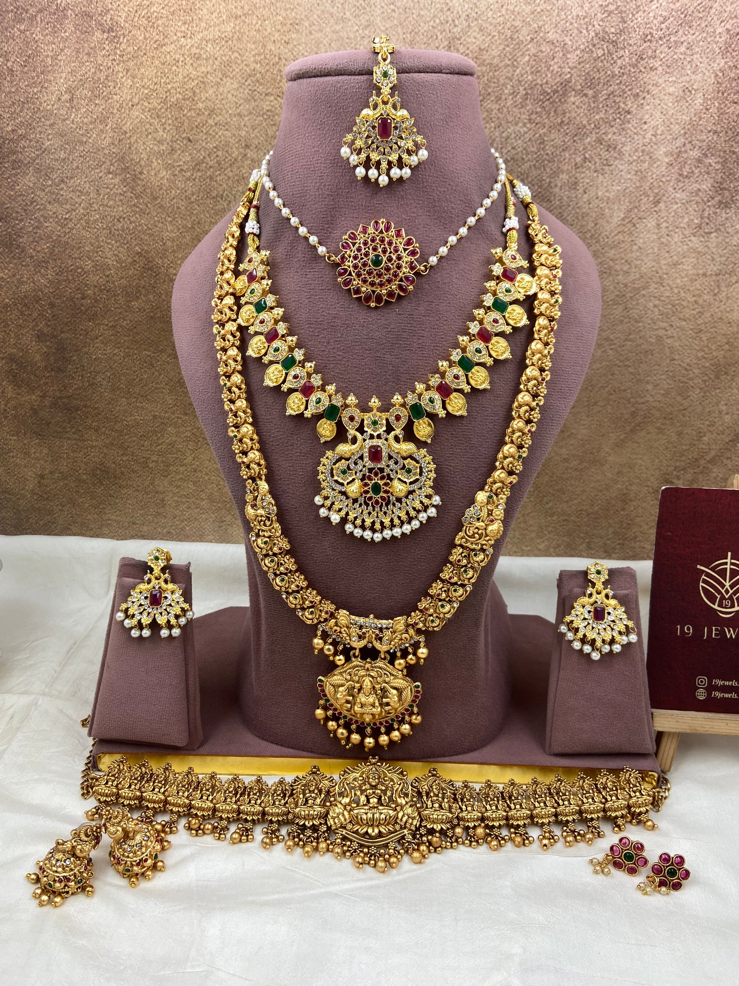 Semi bridal jewellery Sb787