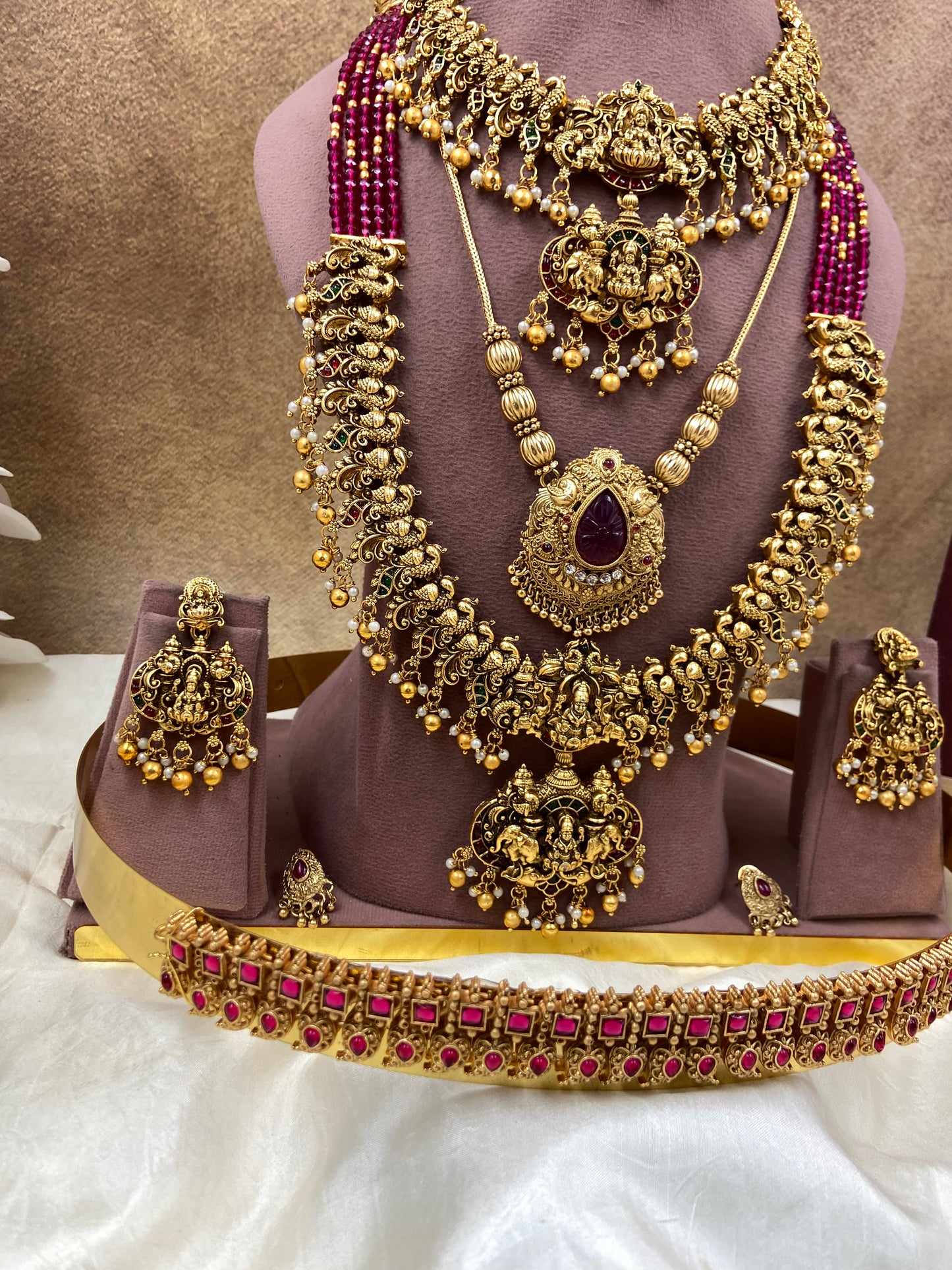 Semi bridal jewellery Sb756-D15-A1