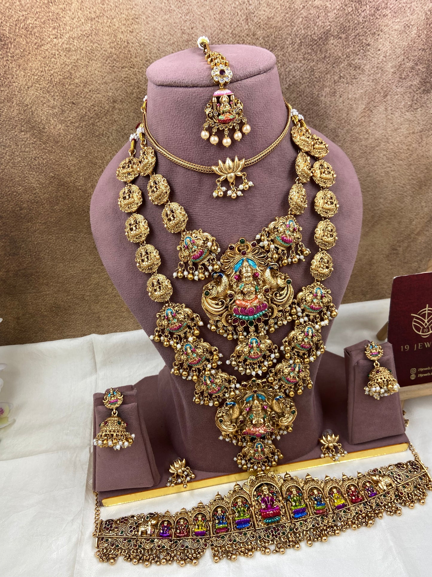 Semi bridal jewellery Sb741-D23-B17