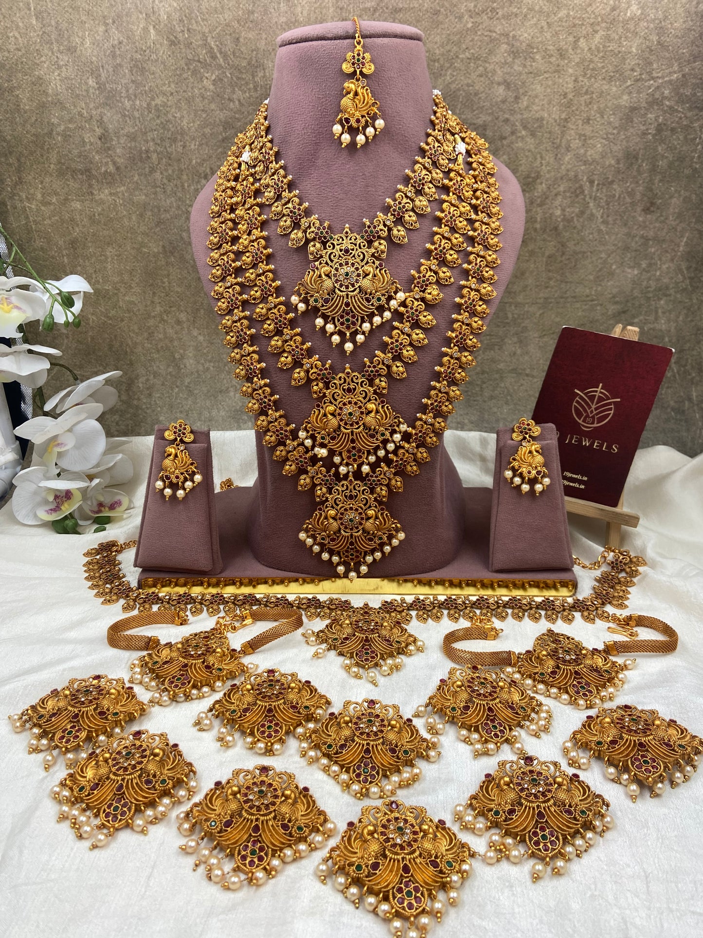 Full bridal jewellery Br247