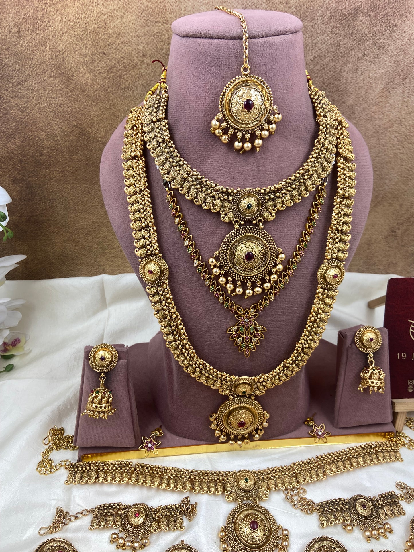 Full bridal jewellery Br272-B1