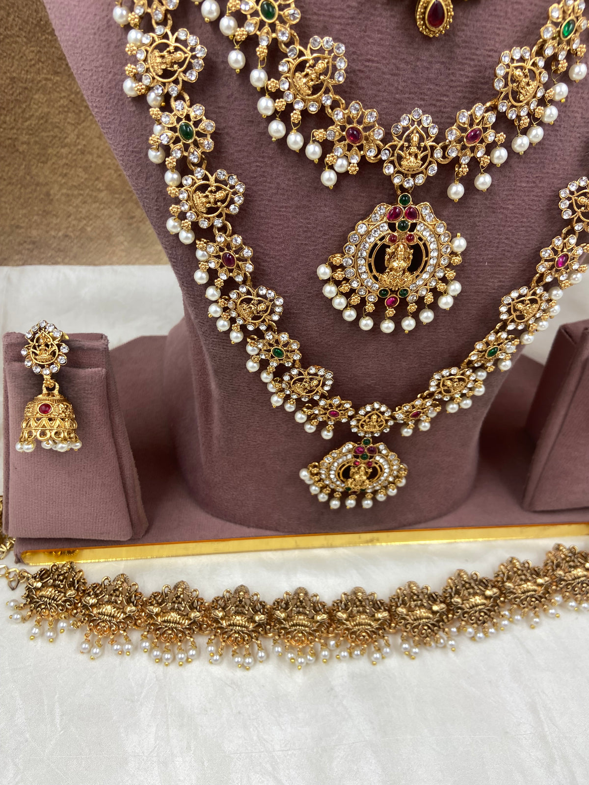 Semi bridal jewellery Sb810-D3-A15