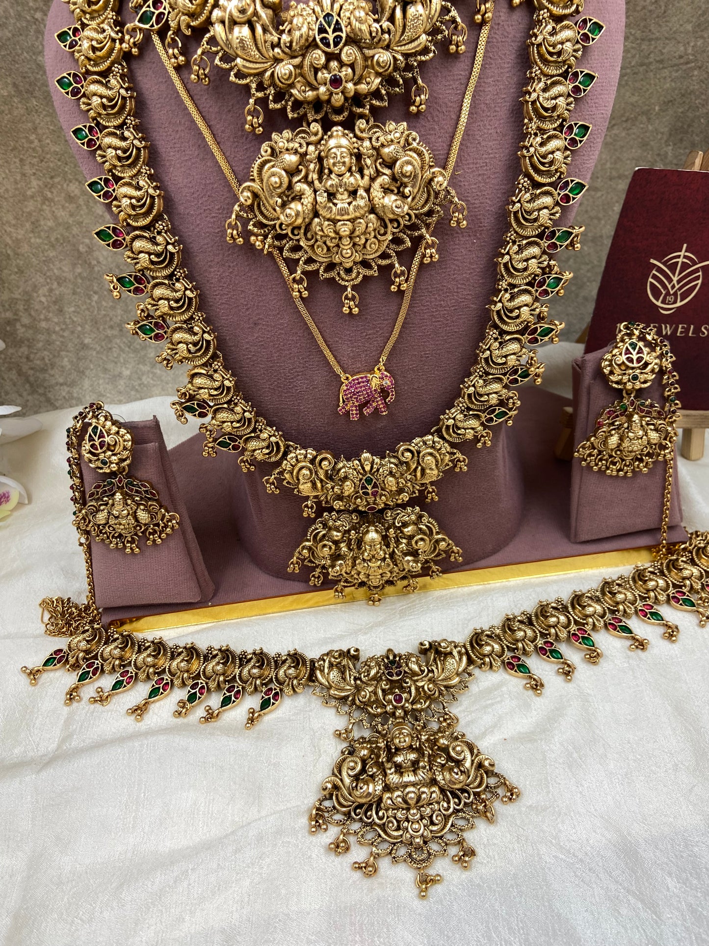 Nakshi semi bridal jewellery Sb659