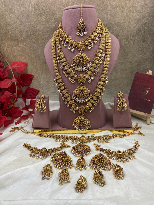 Non idol full bridal jewellery Br196