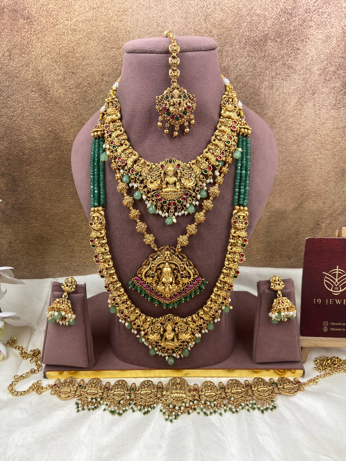Semi bridal jewellery Sb811