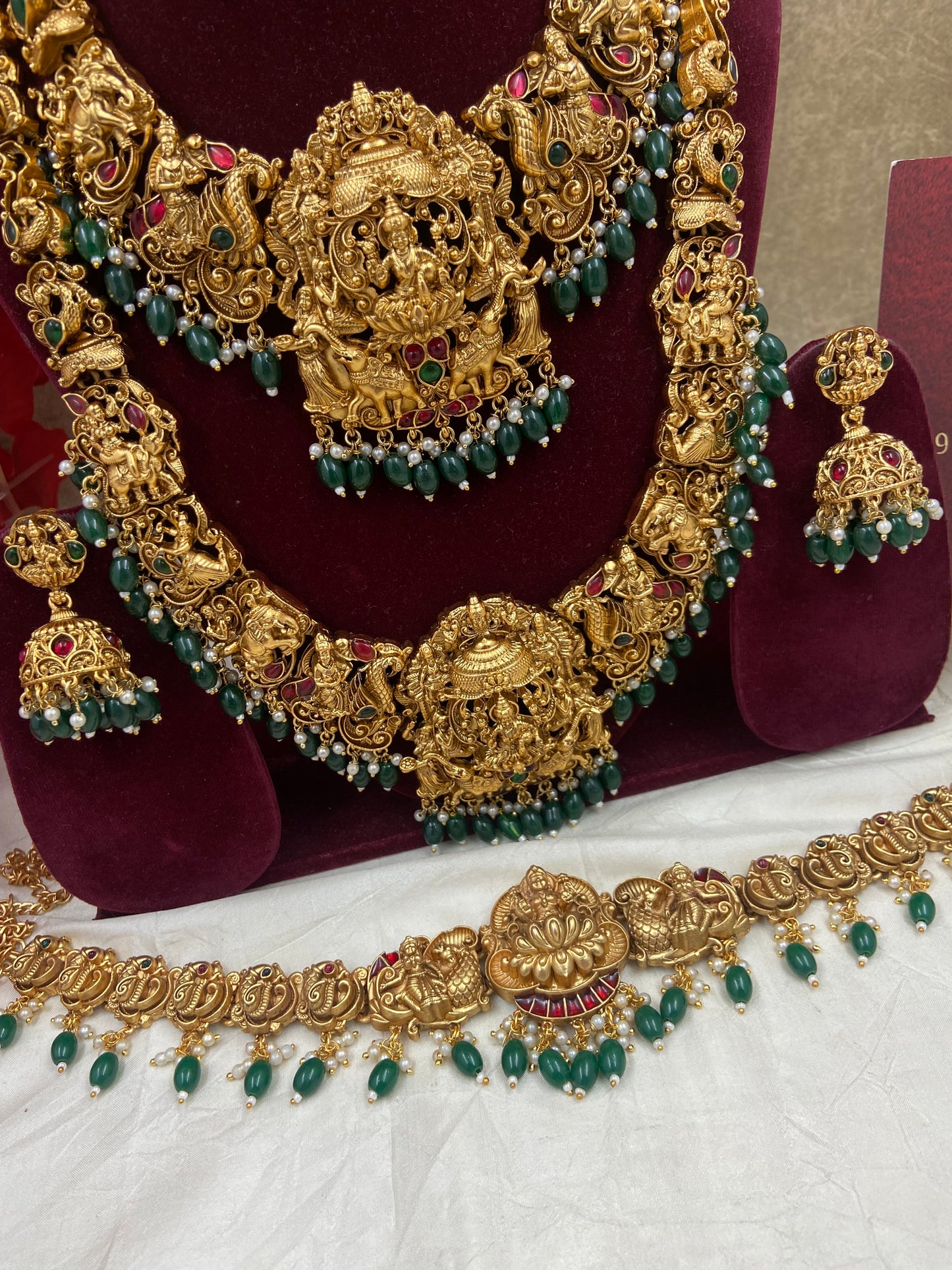 Nakshi semi bridal jewellery Sb522