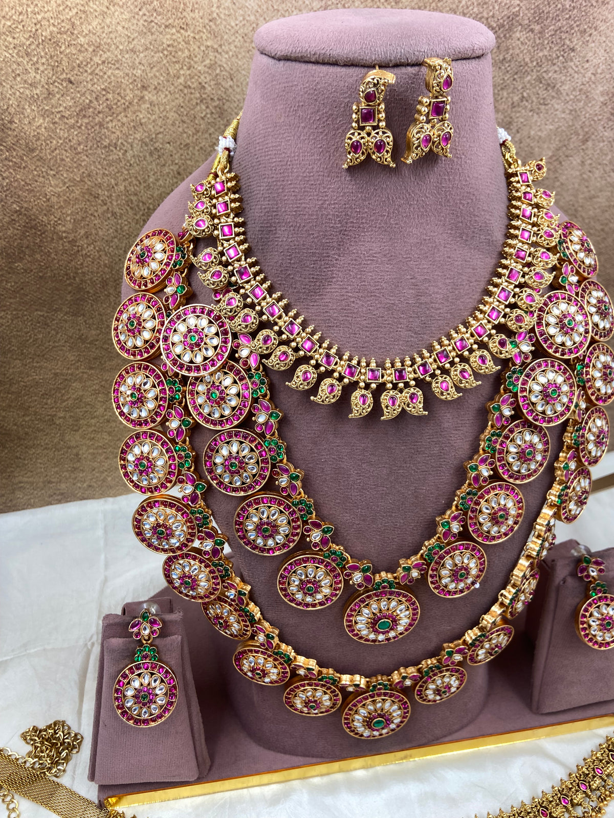 Semi bridal jewellery Sb826