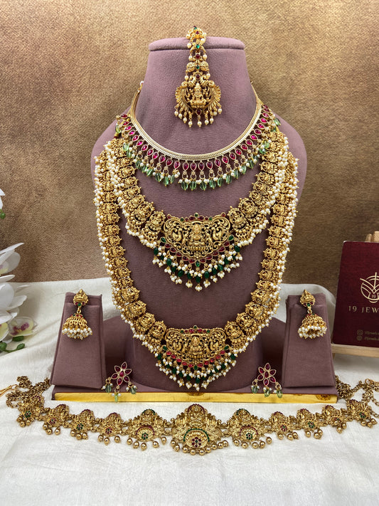 Semi bridal jewellery Sb729-G3-A14