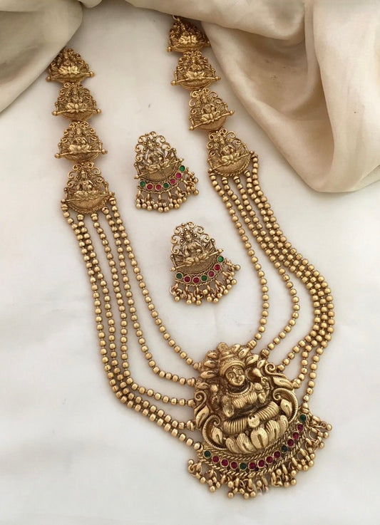 Lakshmi multi layer haram N474