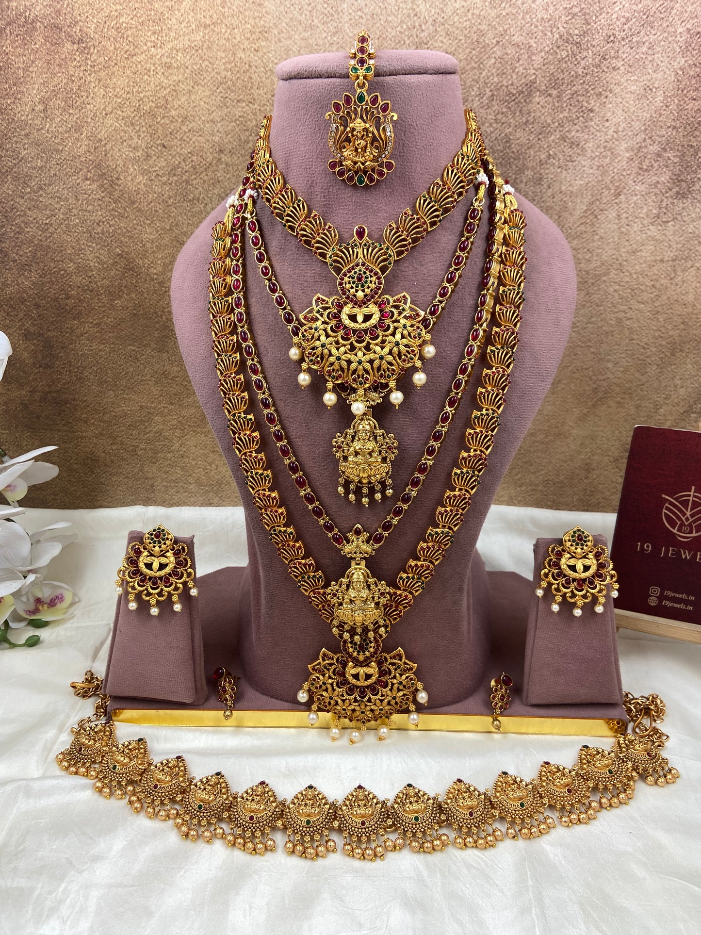 Semi bridal jewellery Sb767-D25