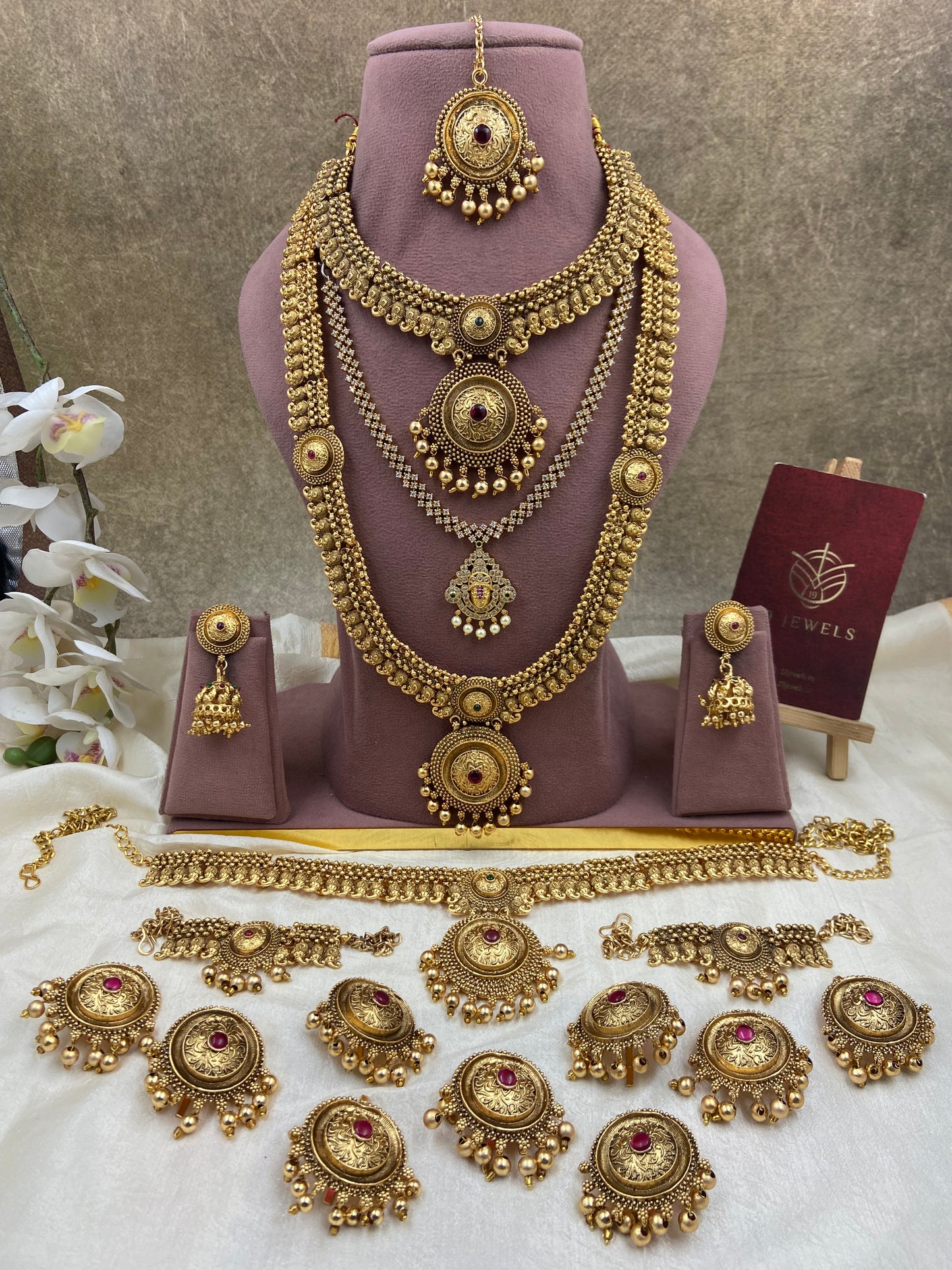 Full bridal jewellery Br226