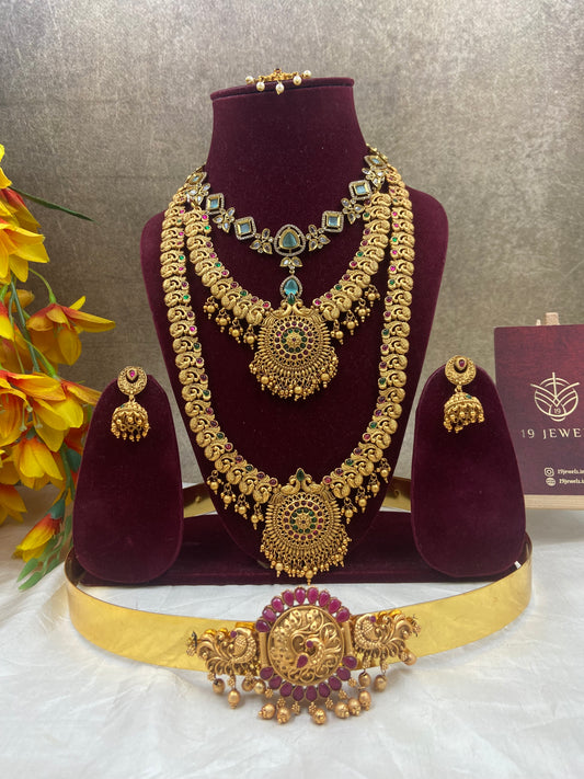 Non idol semi bridal jewellery Sb481
