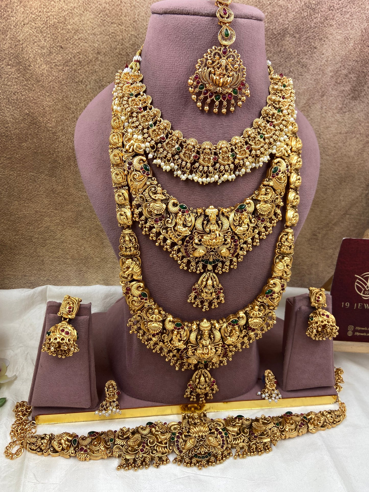 Semi bridal jewellery Sb749