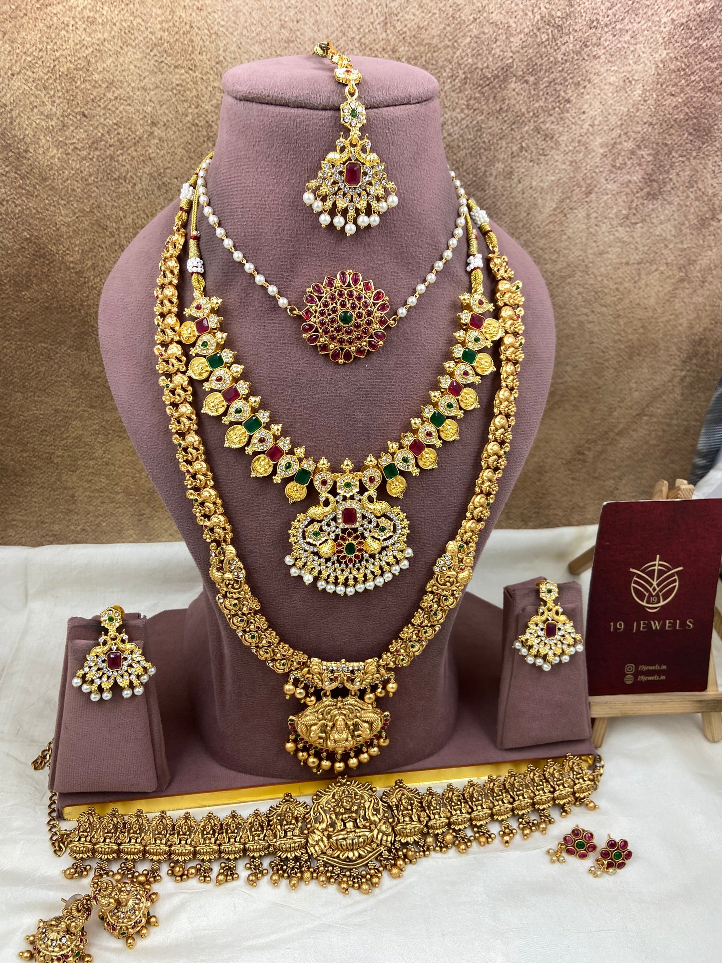 Semi bridal jewellery Sb787