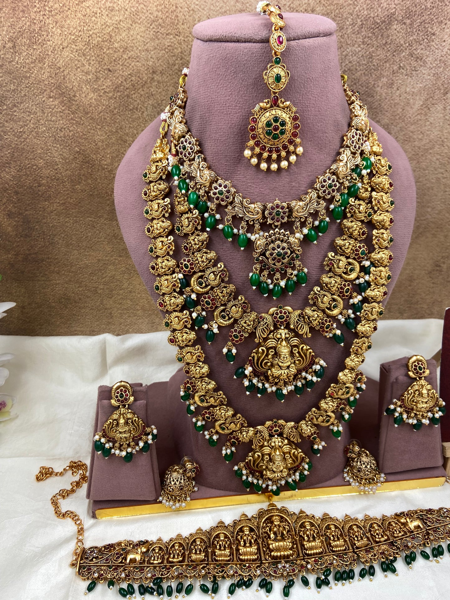 Semi bridal jewellery Sb745-D24-A16