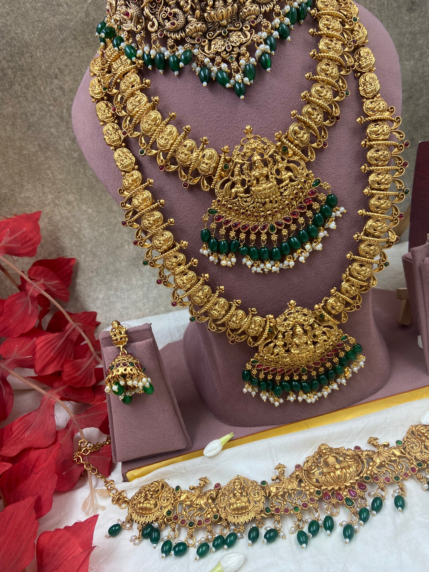 Semi bridal jewellery Sb555
