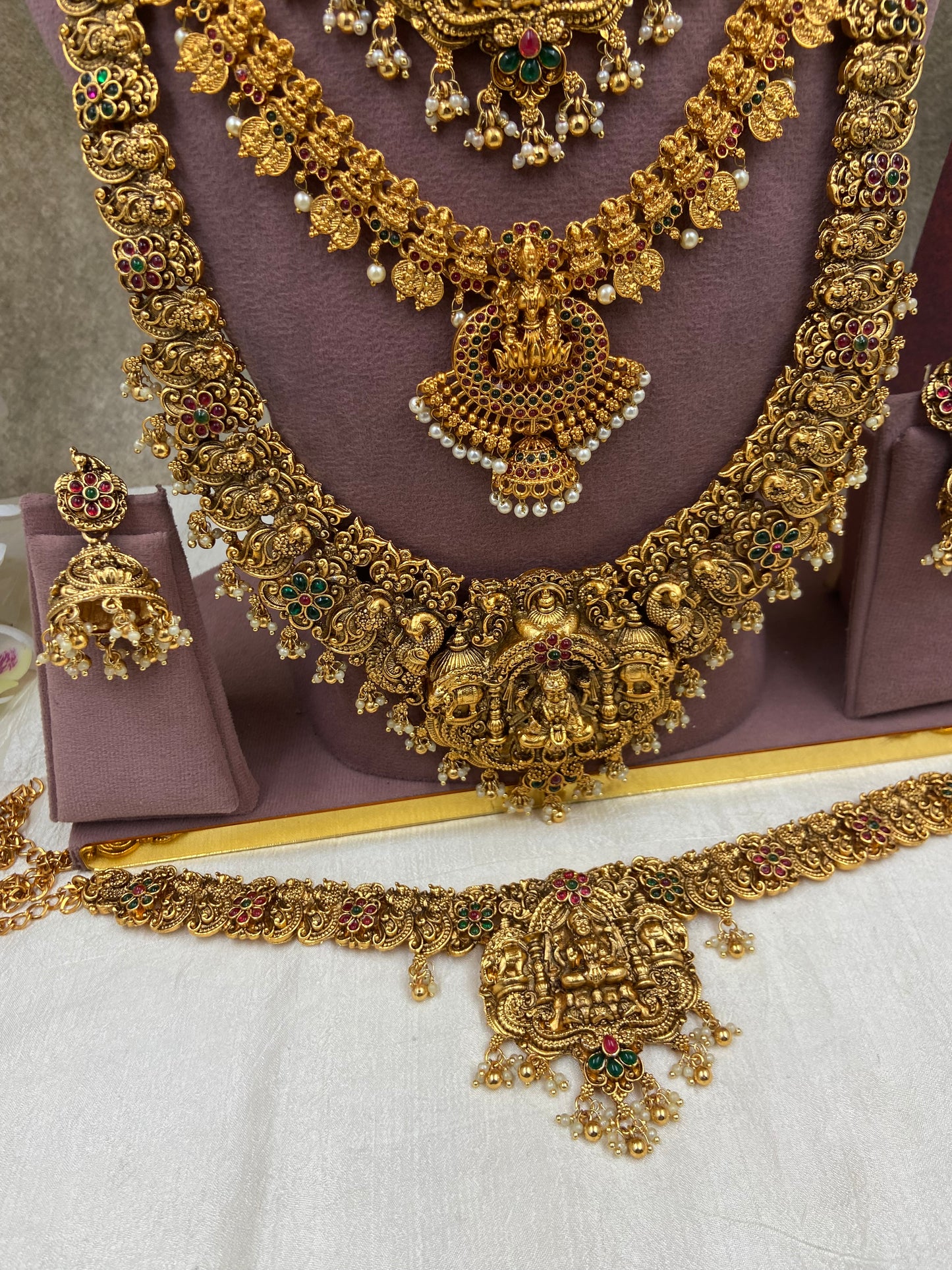 Heavy model semi bridal jewellery Sb646