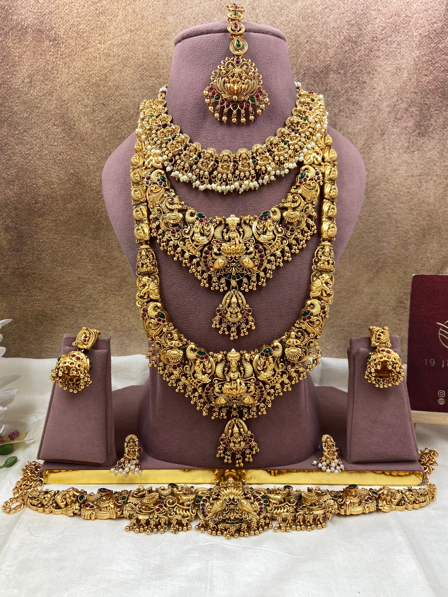 Semi bridal jewellery Sb749