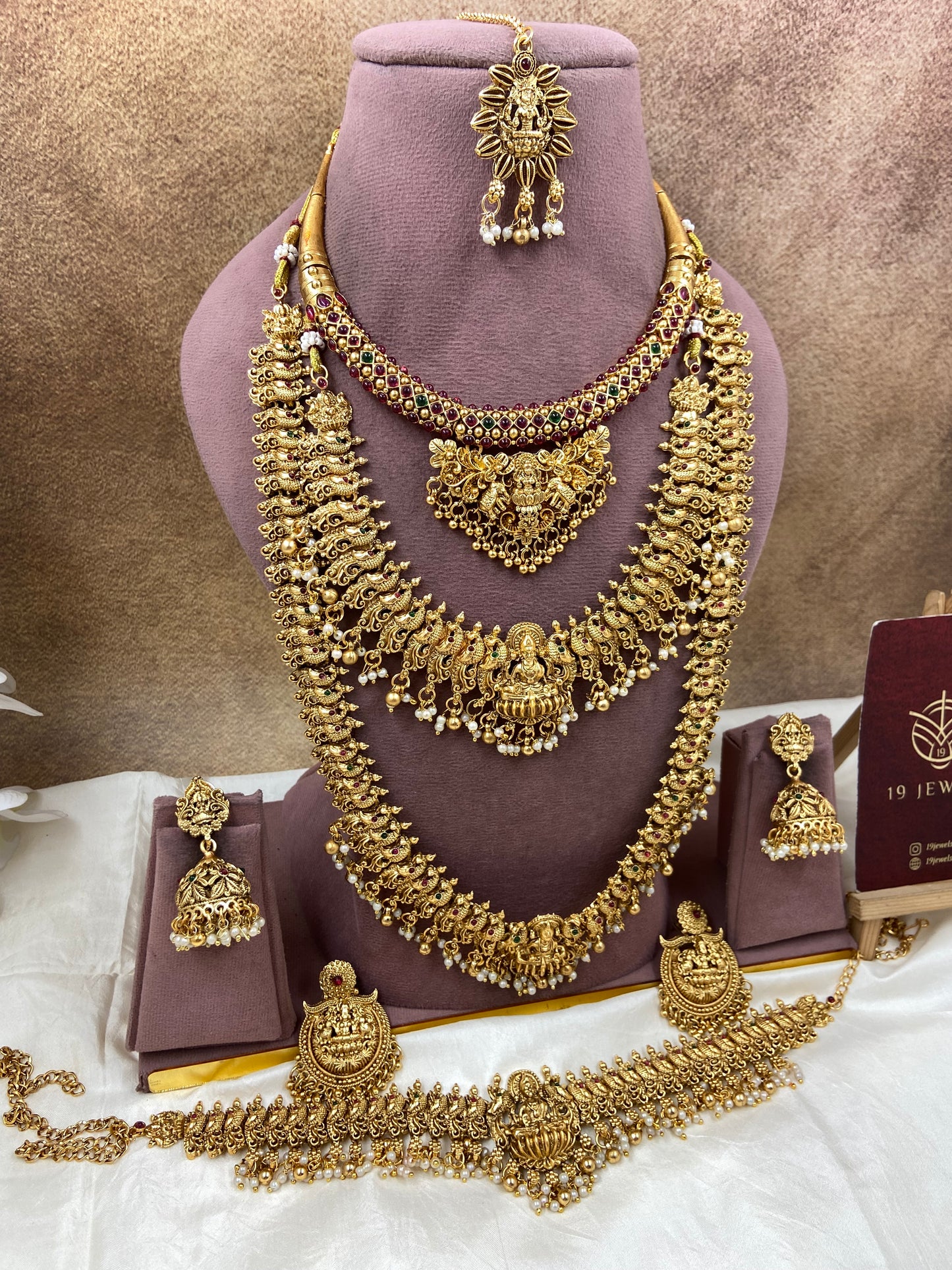 Semi bridal jewellery Sb759-E9-A13