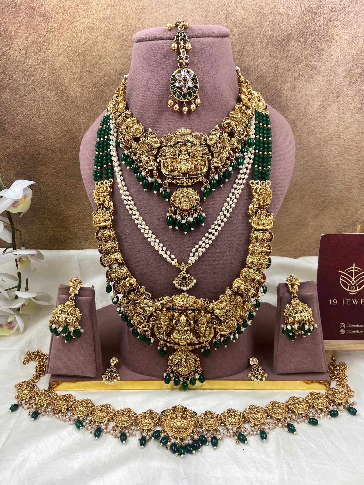 Semi bridal jewellery Sb801