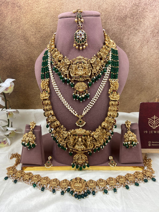 Semi bridal jewellery Sb801-D6-A10