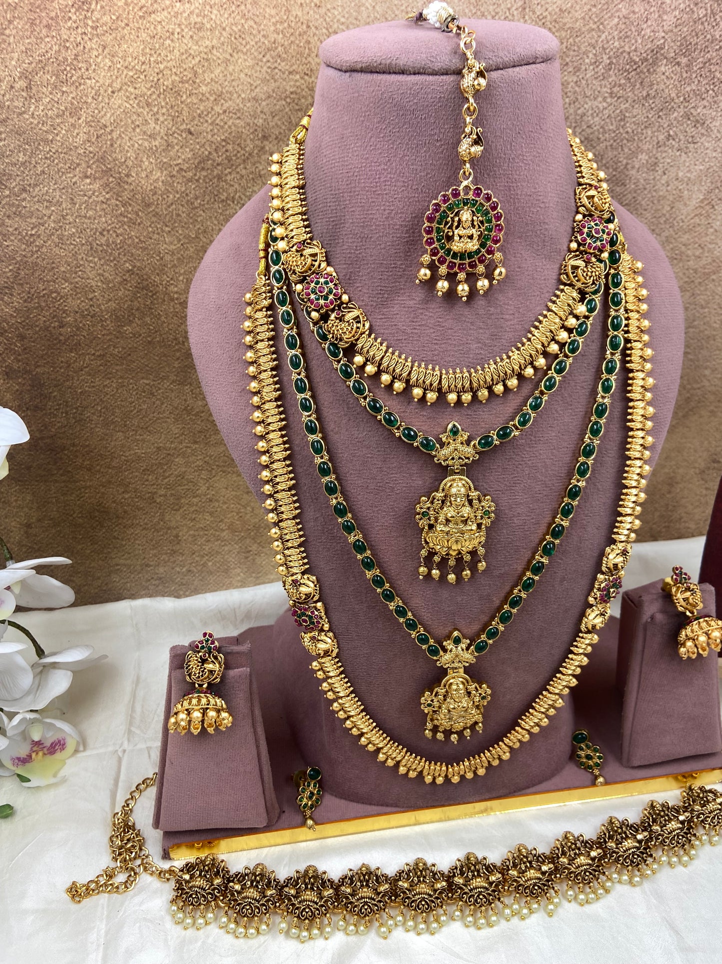 Semi bridal jewellery Sb764-D25