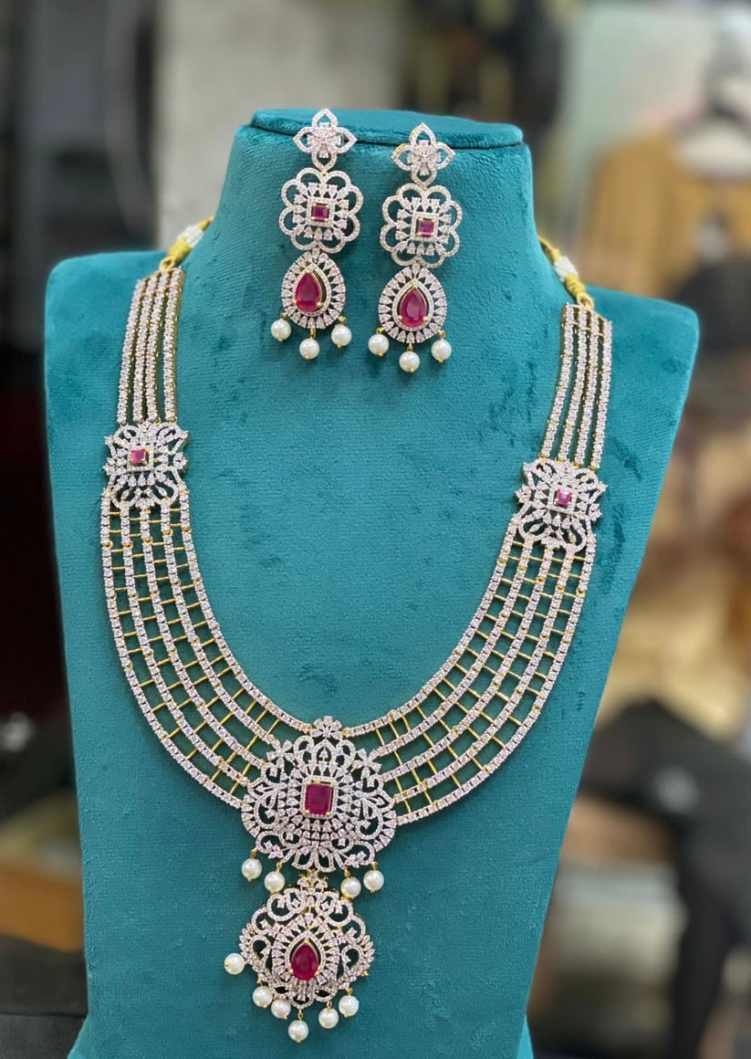 Ad medium length necklace set n419