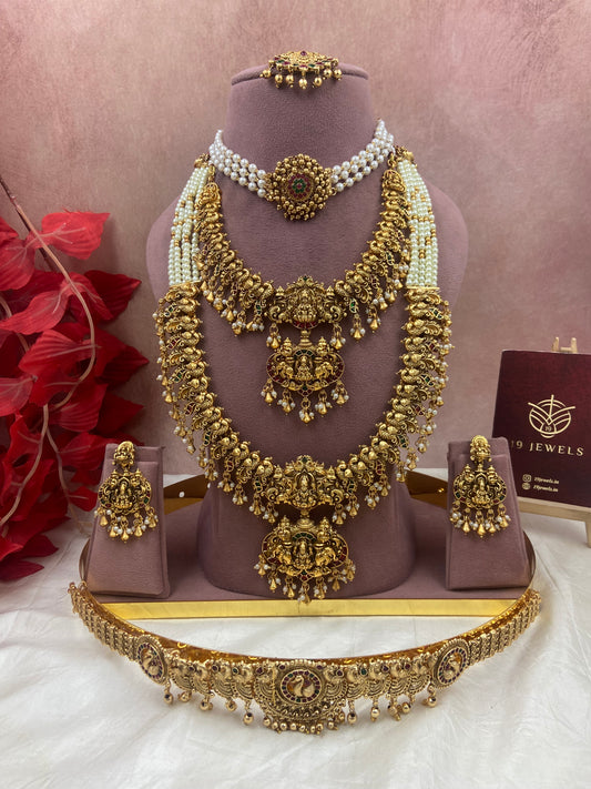 Pearl semi bridal jewellery Sb591