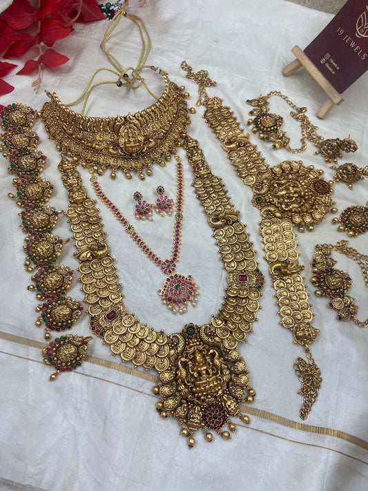 Coin full bridal jewellery Br185
