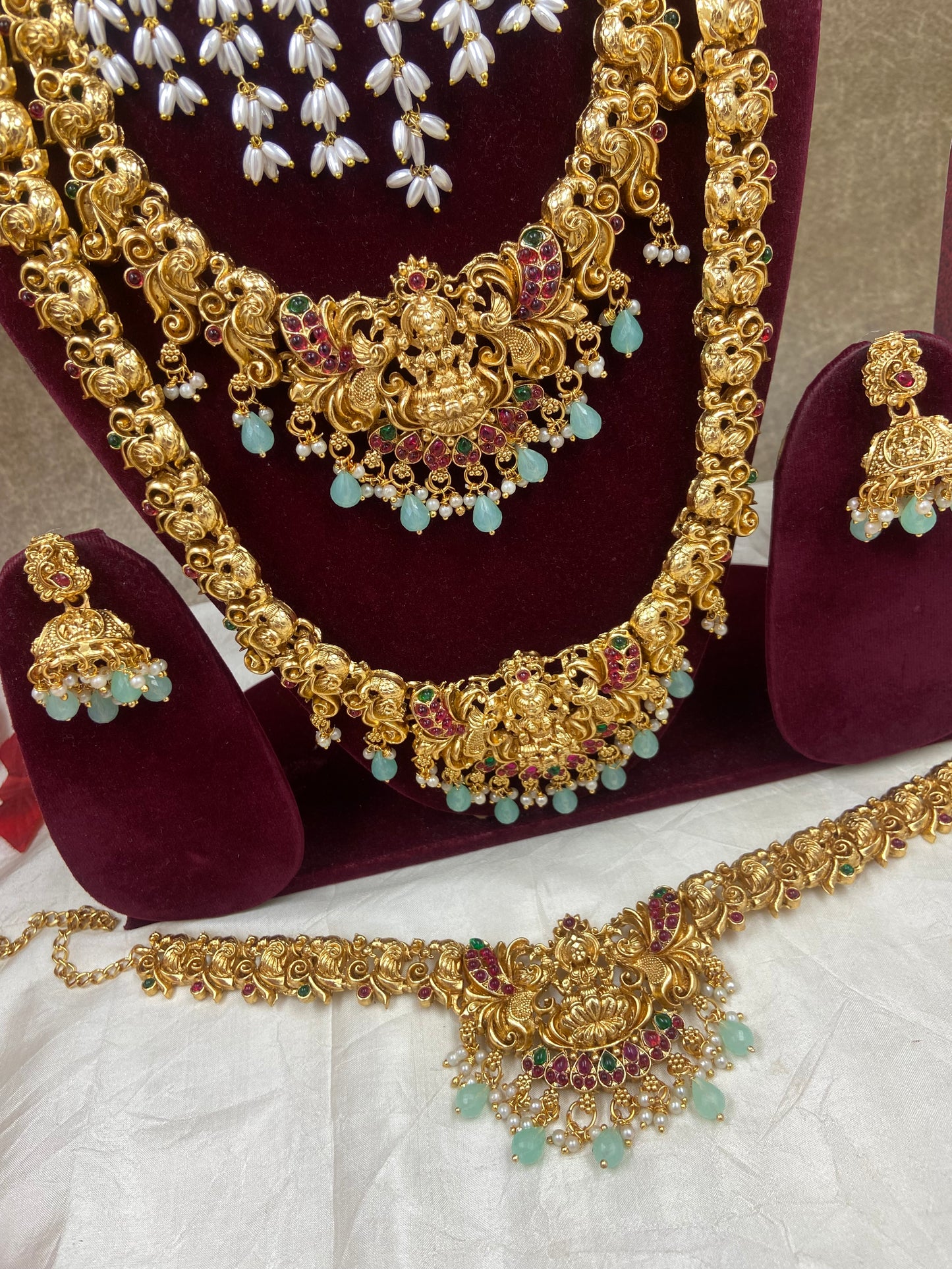 3d semi bridal jewellery Sb487