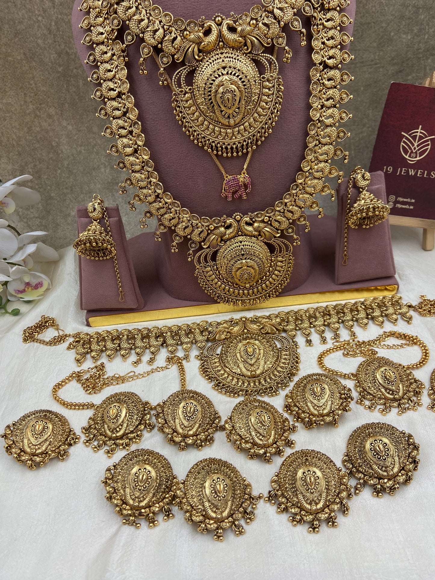 Non idol full bridal jewellery Br219