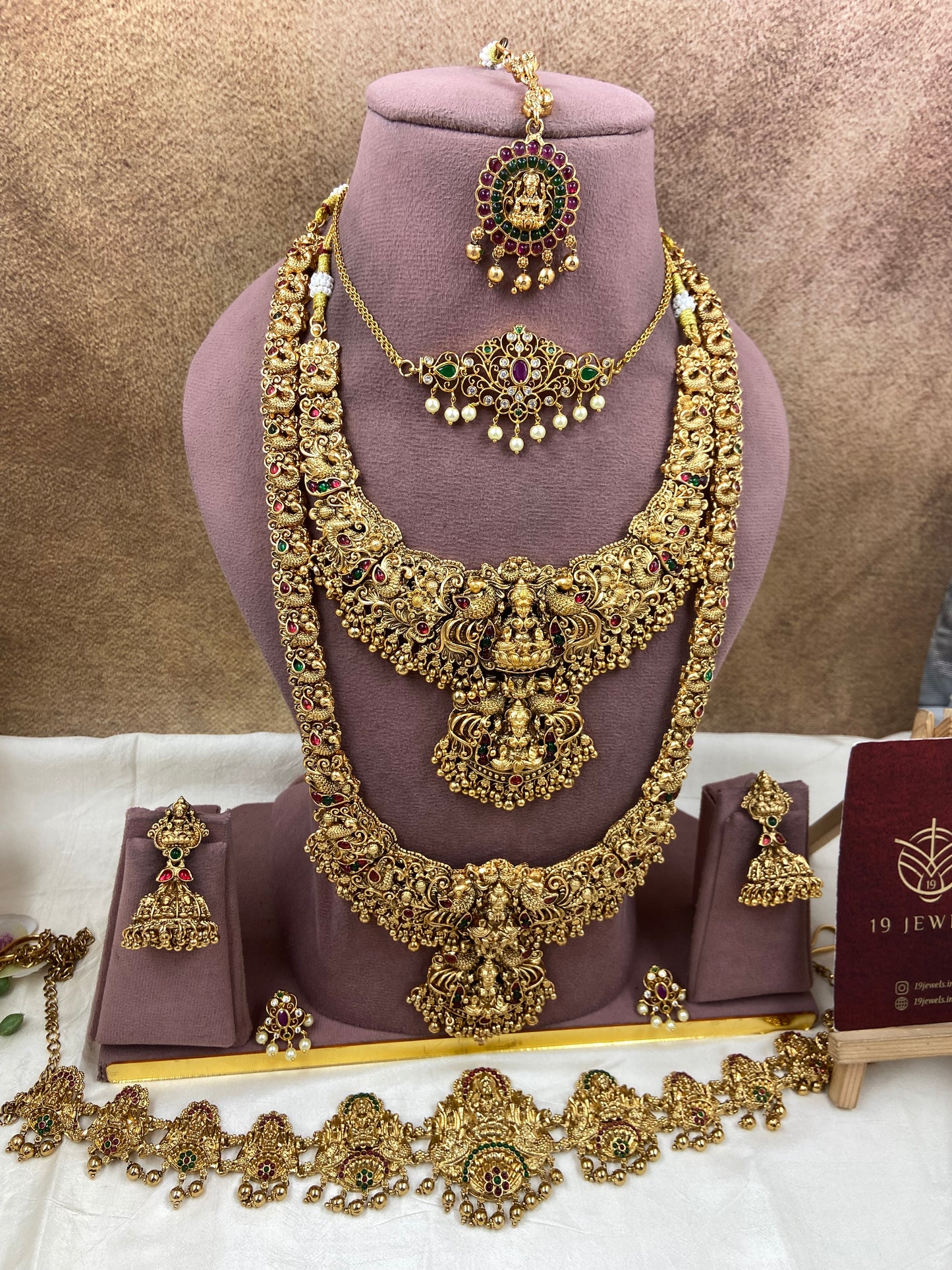 Semi bridal jewellery Sb751-G5-B2