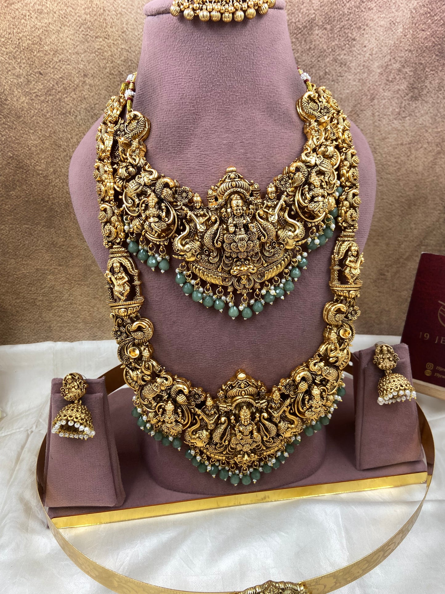 Semi bridal jewellery Sb769-D23