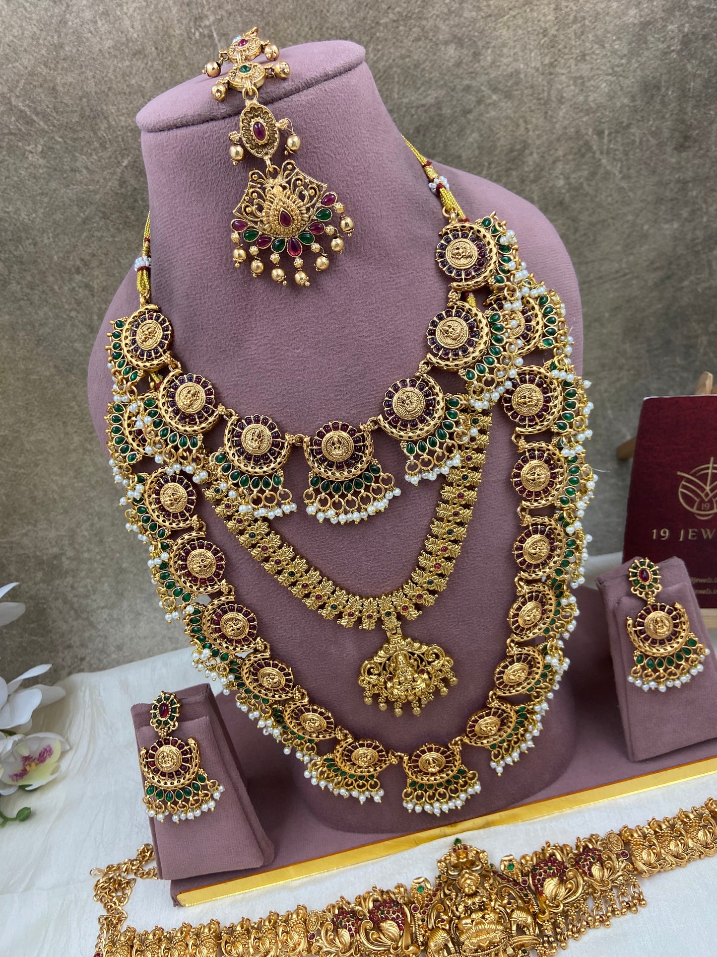 Semi bridal jewellery Sb637