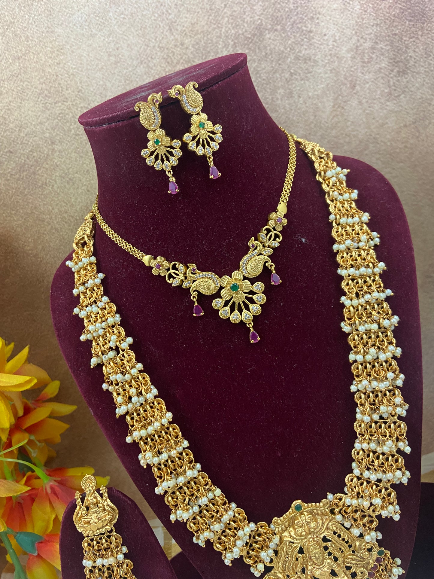 Haram with Cz necklace set N600