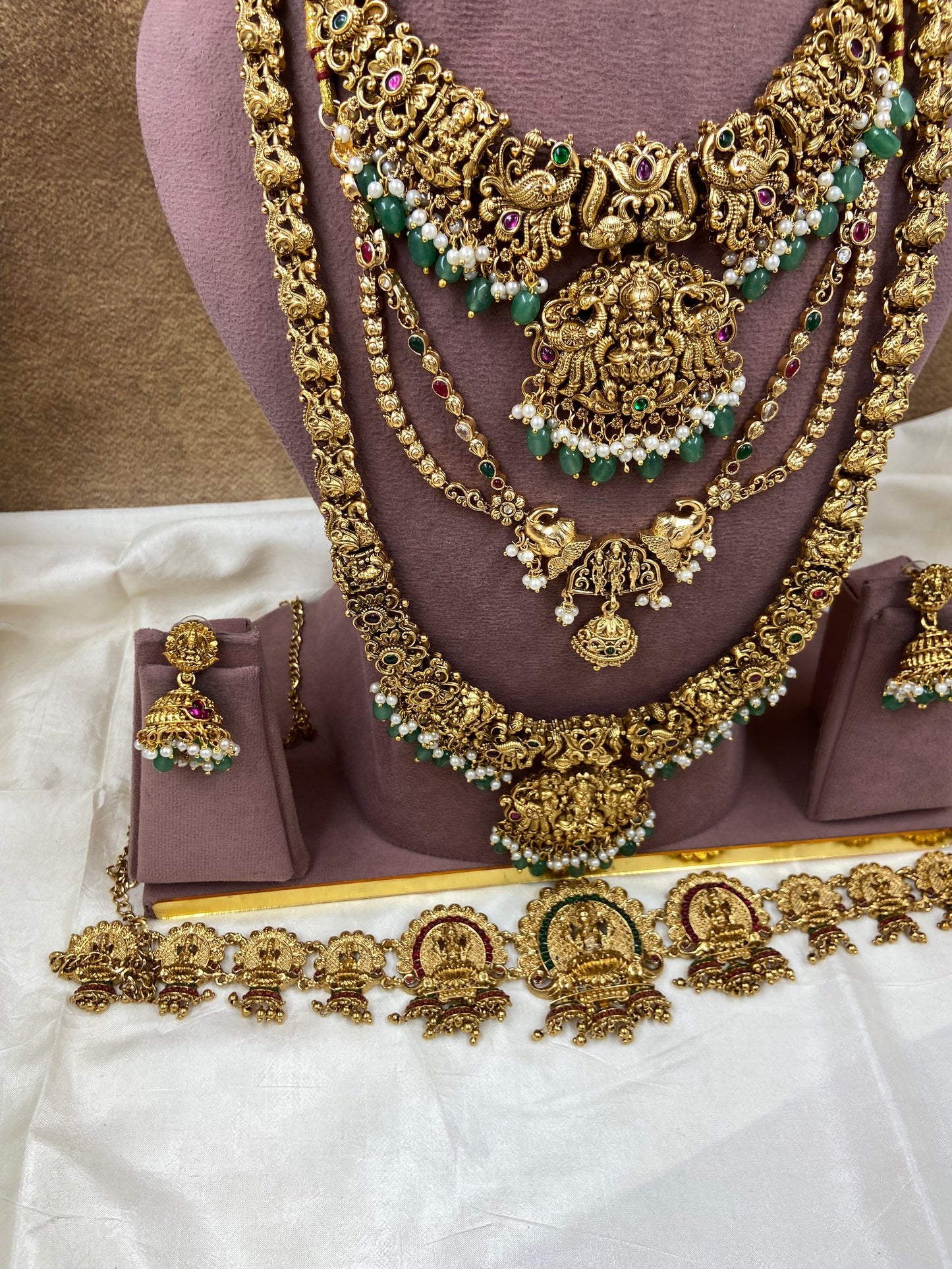 Semi bridal jewellery Sb739-D22-A2